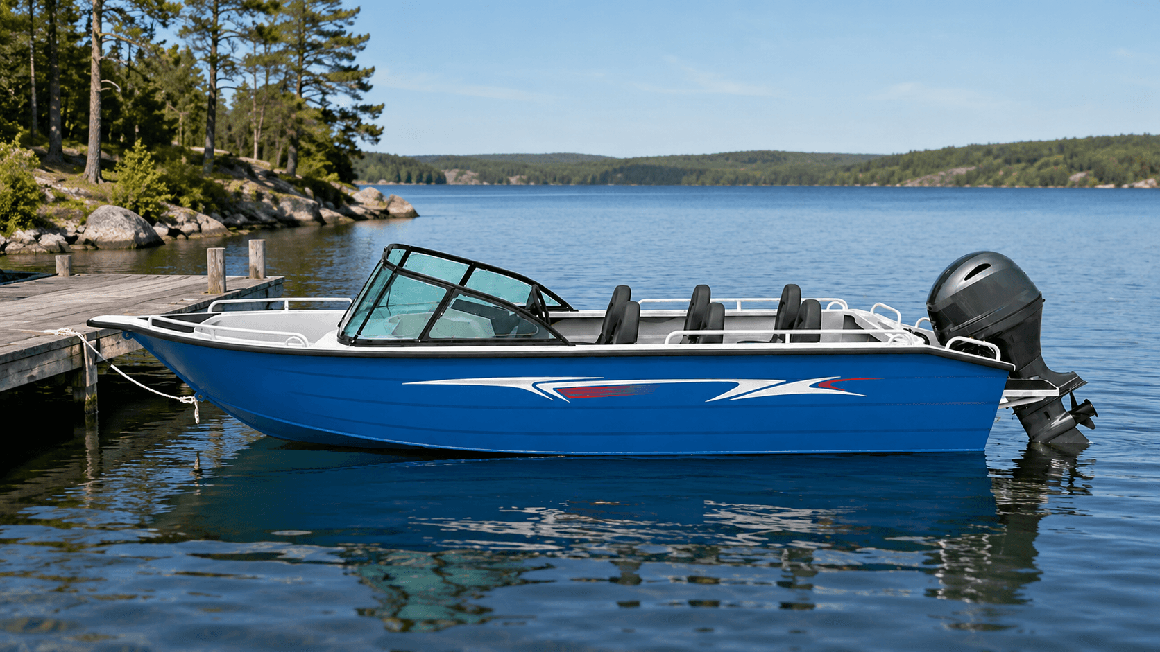 AL680W Leisure Boat