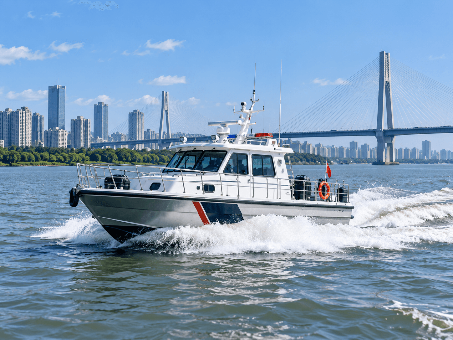 Inland Patrol Boats Enter Service in the Yangtze River Basin
